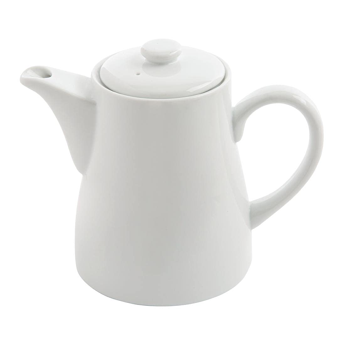 Olympia Whiteware Lot de 4 pots à café en porcelaine Passe au four 653 ml