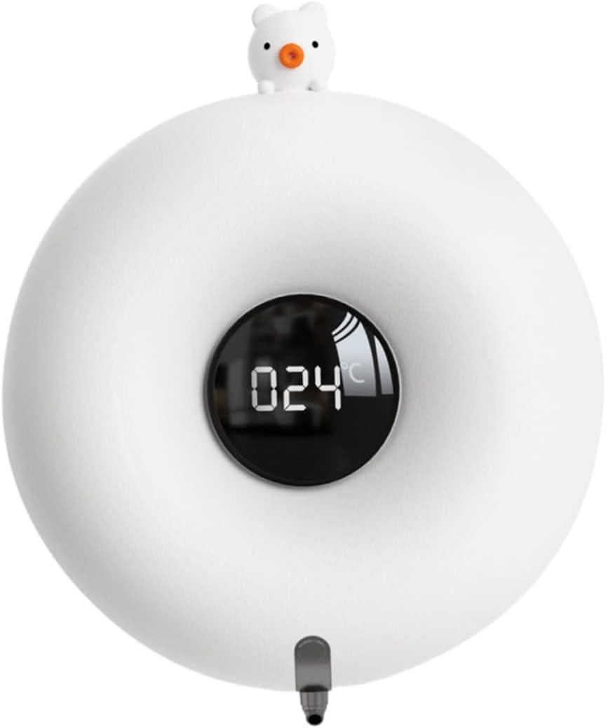 1set Cartoon Soap Dispenser Touchless Automatic Machine for Boys and Girls USB Wall-Mounted Design Compact and Lightweight for Kitchen Bathroom Schools Hotels and Restaurants