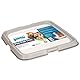 PAWISE Hundetraining Pad Halter Tablett, Indoor Welpen Töpfchen Pee Pad Boden Tablett, 23,5 x 23,5 Zoll, groß