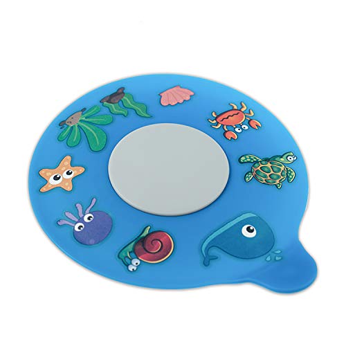 KINGXBAR Universal Bathtub Drain Stopper for Kids, Waterproof 100% BPA Free Food Grade Silicone Bath Tub Drain Stopper Plug Secure Drain Cover for Bath Tubs, Sinks, and Laundries