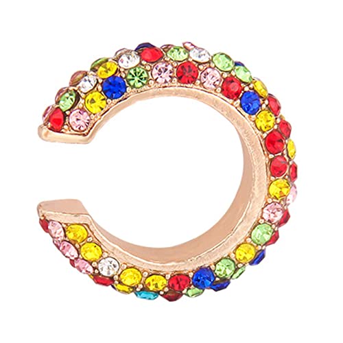Brincos de argola Huggie | Argola de pressão sem piercing - Brincos emagrecedores sem perfuração, cl