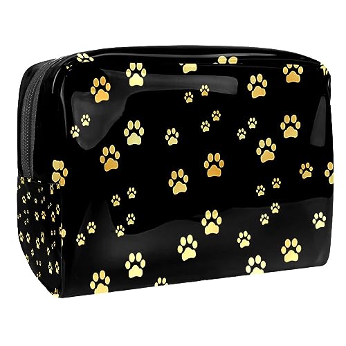 Trousse de maquillage chien en PVC pour organiser vos voyages