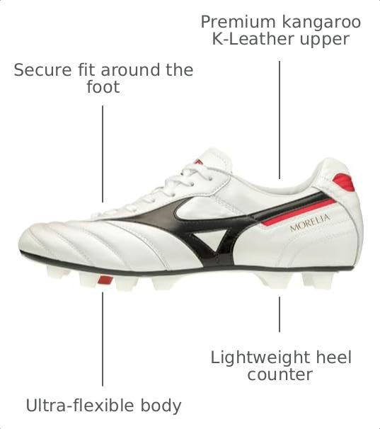 Image of Mizuno Mens Morelia II Made in Japan Soccer Shoe