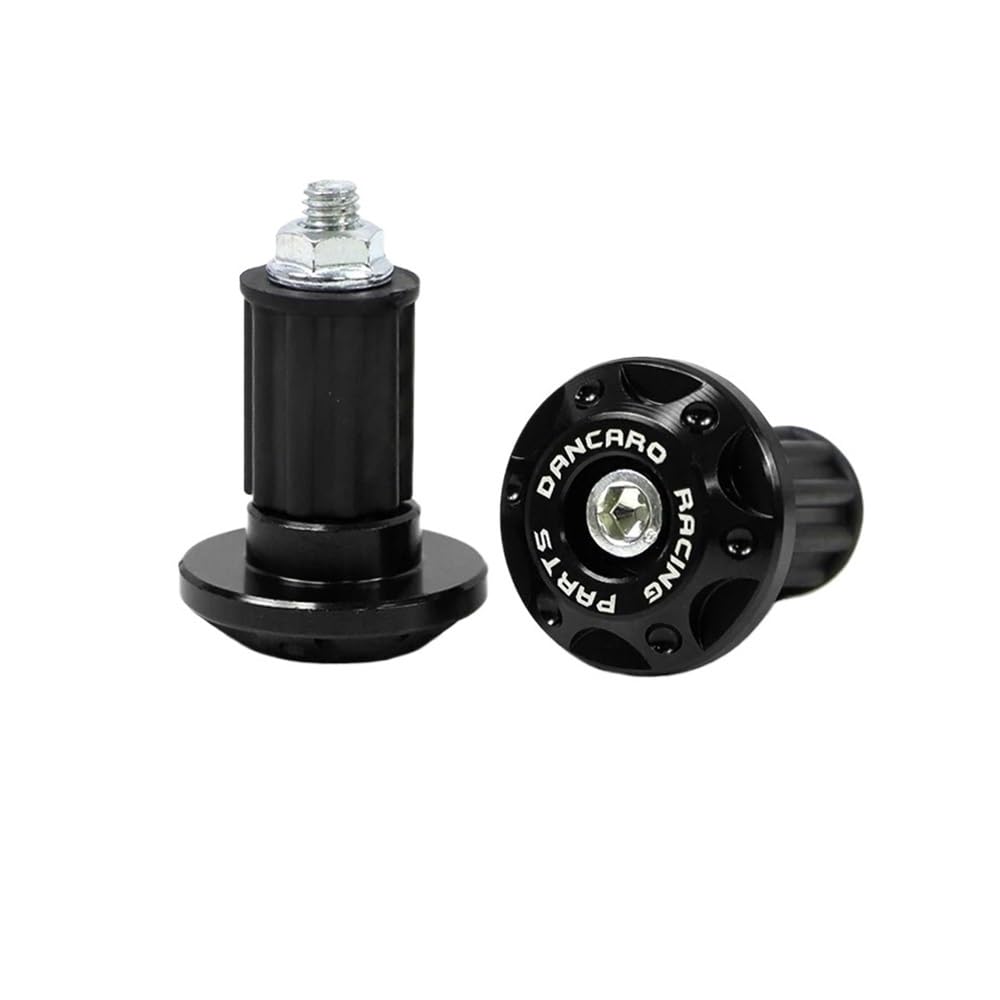 Motocicleta Tapones Extremo Barra Tapas de Agarre para Manillar de Motocicleta, contrapesos de Goma antivibración, universales para Bicicletas Deportivas, Scooters y Bicicletas eléctricas.