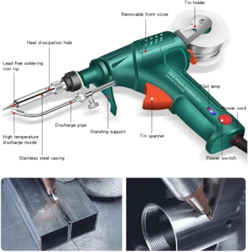 Ayyecoeeye Professional Welding Tool Set, 5-Piece Precision Soldering Kit, Multi-Function Industrial Welding Tools (black) - Image 5