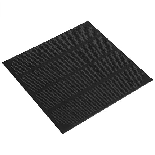 Nannday Solar Module,Monocrystalline Silicon Solar Panel Mini Solar Energy Panel, 4.5W 6V Monocrystalline Silicon Solar Panel Module for Battery Path Light Home Garden Power Supply