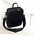 Kisangel Black Kalimba Storage Bag Thumb Piano Carry Case Portable Mbira Pouch Shoulder Strap for Music Instruments