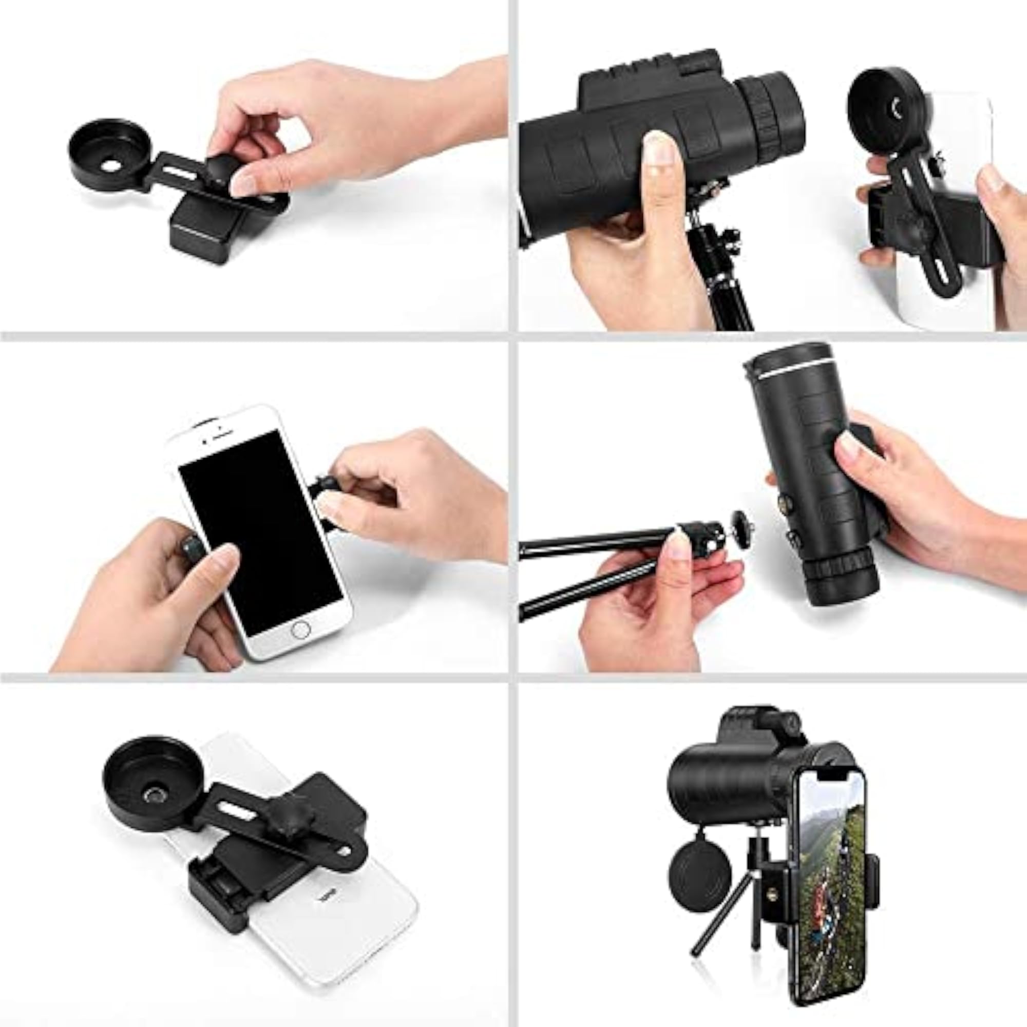 40X60 Magnification Zoom HD Monocular Telescope