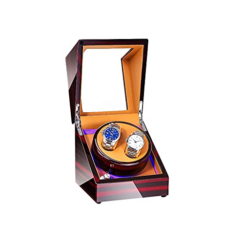 Boîte à enrouler de montre automatique double écrin de haute horlogerie