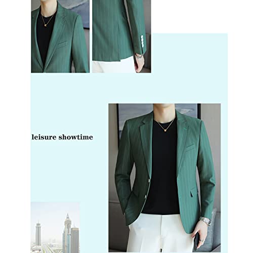 Terno masculino blazer jaqueta, casaco esportivo dois botões sólido outwear manga longa casamento sm