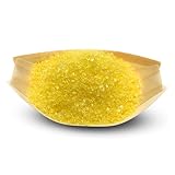 Ultimate Baker Decorating Sugar - All Natural Colored Sugar for Cake Decorating, Cupcakes, Cookies, Baking & Icing Topping, Large Crystal (5lb, Yellow)