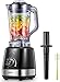 Produktbild Standmixer Smoothie Maker, AICOK 32.000 U/min Smoothie Blender, 1500W Mixer Hochleistungsmixer, Schleifer und Eis-Zerkleinerungsmaschine, 2L Tritan-Behälter ohne BPA