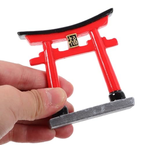 Toddmomy Miniature Porte Torii Japonaise en RéSine - DéCoration Mystique pour Maison Et Jardin, ModèLe De Sculpture pour Aquarium, Cadeau Unique De Bonne...