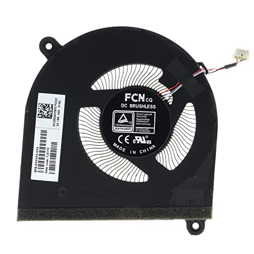 Image of CPU & GPU Cooling Fan for HP Spectre 16-F 16T-F 16-F0023DX 16-f0013dx M83462-001 FNS8 DFS5K22B05673Q FNS7 DFS5K22B05673P