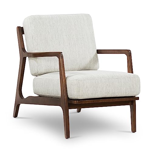 POLY & BARK Verity Lounge Chair, Bright Ash