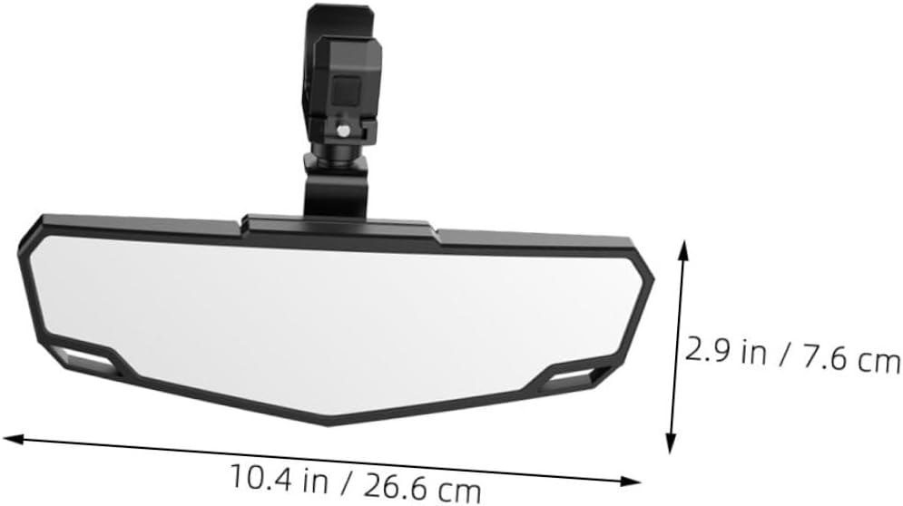 Rearview Mirror for Blind Mirror Sturdy Abs Construction Easy to Maintain Clean