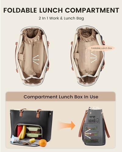 Work Tote Bag with Lunch Compartment - image 6
