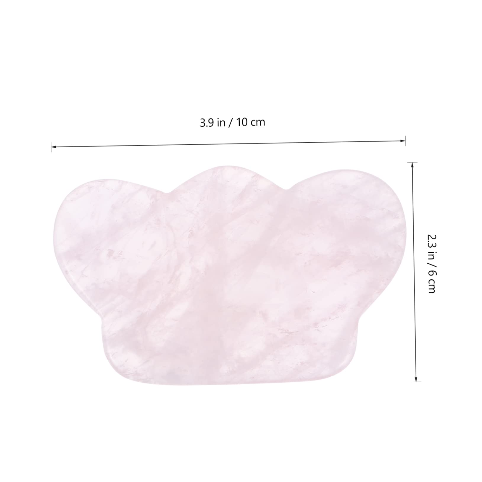 3pezzi Piastra Gua Sha Di Per Massaggio Strumento Per Scraping Faciale e Corporale Design Ergonomico e Materiale Naturale Utile Per Circolazione e Rilassamento Muscolare