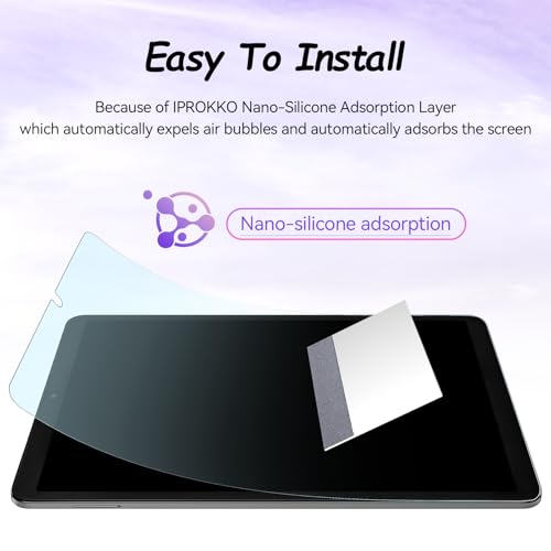 Image of IPROKKO 2 Pack Anti Blue Light Screen Protector for Samsung Galaxy Tab A11 2025 8.7-Inch & A9 2023, Matte Anti Glare Harmful Light Filter Eye Protection Cover, Bubble Free Easy Install
