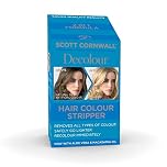 Scott Cornwall Decolour Hair Colour Stripper with 6% Peroxide, Ammonia-Free Lightener for Natural and Artificial Colour, Vegan Formula, 9 ml
