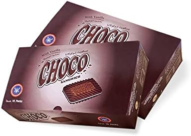 Kuwait Flour - Pro. Choco Sandwich Biscuit Twin Pack 18pcs x 15gm