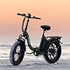 Heybike Electric Bike for Adults Ranger 2.0 with Peak 1400W Peak Motor, [Up to 28MPH & 60 Miles] 20''×4.0" Fat Tire Ebike, 600Wh Removable Battery Adult Electric Bicycles #1