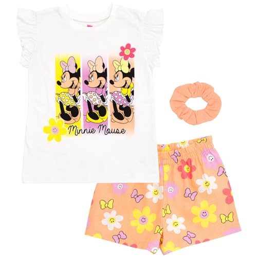 Ensemble t-shirt et short Minnie Mouse parfait pour les journées de jeu au parc