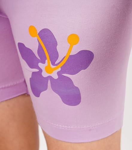 Image of KYDA KIDS 100% Pure Cotton Girls Printed T-Shirt & Shorts Co-ords Set | Soft Breathable Summer Wear for Girls | Casual Trendy Matching Top & Bottom for Kids