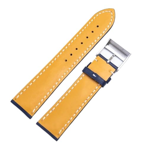 Bracelet montre cuir 24mm anti irritation pour Superocean - 4