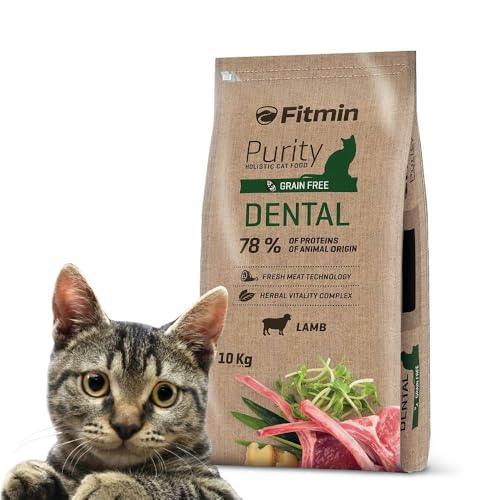 Produktbild von Fitmin Cat Purity Dental Katzentrockenfutter für Erwachsene Katzen - 10 kg