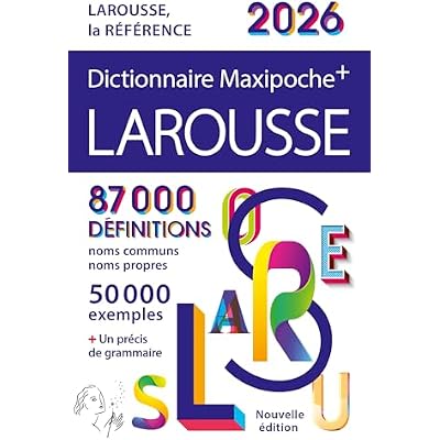 Dictionnaire Larousse Maxipoche Plus 2026