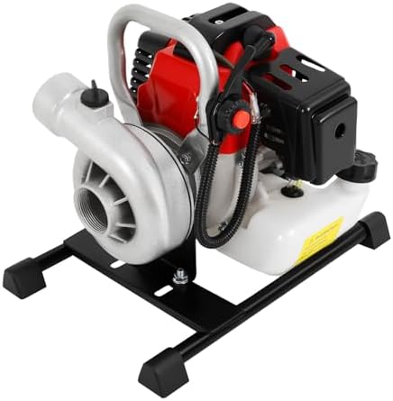 Gas Powered Pool Pump That Will Change Your Pool Experience Forever 8 52CC Two-stroke Portable Gasoline Water Pump 1.5" Gas-Powered Semi-Trash Water Pump for Irrigation Pool