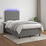 Cet ensemble literie complet et design inclut un sommier tapissier avec un matelas à ressorts ensachés intégré, offrant un soutien personnalisé et une absorption des mouvements pour un sommeil paisible. Sa couleur gris foncé élégante s'adapte parfaitement à une chambre adulte ou d'amis, créant une atmosphère moderne et épurée.