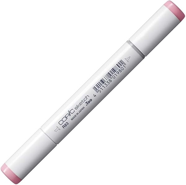 Copic Sketch Rose Mist R83 - Pennarello Professionale a Doppia Punta - Marker Ricaricabile, Ultra Sfumabile e con Punte Sostituibili - Per Illustrazioni, Fumetti e Disegni Tecnici - 2