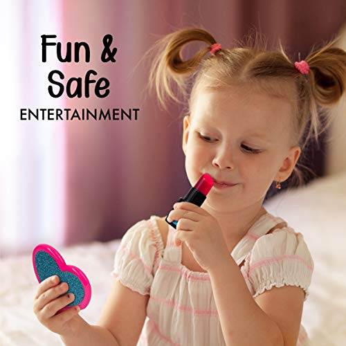 Kiddofun My First Purse - Kids Pretend Toy Hand Bag Includes Play Phone Keys Mirror Hairbrush Wallet Credit Card Lipstick - Great Gift Set For Girls, Boys, Toddlers & Preschools #TOP4