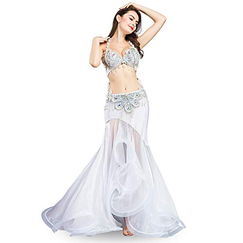 ROYAL SMEELA Belly Dance Costume Women Sexy Belly Dance Bra Belt ...