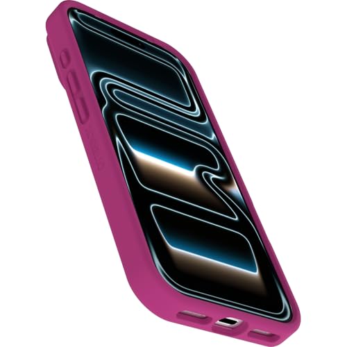 Image of OtterBox React Series MagSafe Case for iPhone 17 Pro, Shockproof, Drop Proof, Ultra-Slim, Protective Thin Case, Tested to Military Standard, Clear /Pink