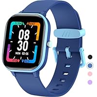 HENGTO Fitness Tracker für Kinder, IP68 wasserdichter Aktivitäts Tracker, Schrittzähler, Herzfrequenzmesser, 19 Sport Gesundheitsmodi, tolles Kindergeschenk für Teenager