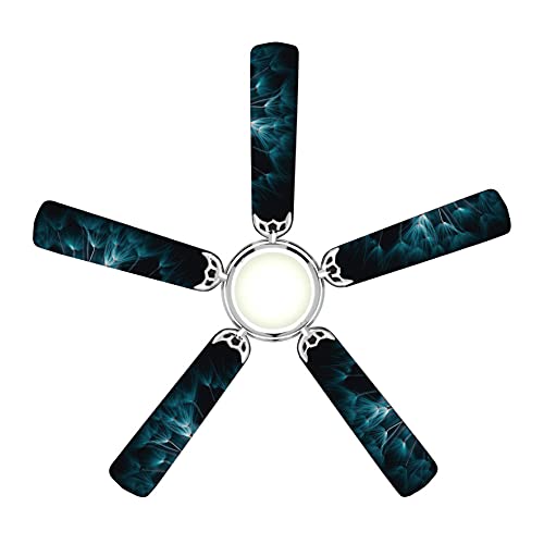 woopme Flower Ceiling Or Roof Fan Blade Stickers for Living Kids Couple Bedroom Home Office Decor Vinyl Printed Fan Leaf Decal L X H 50 X 16 Cms Each (5 pcs) woopme Flower Ceiling Or Roof Fan Blade Stickers for Living Kids Couple Bedroom Home Office Decor Vinyl Printed Fan Leaf Decal L X H 50 X 16 Cms Each (5 pcs)