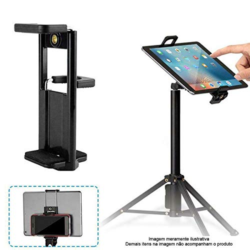 Adaptador Tablet Celular Montagem em Tripé Monopé ou Bastão - BJ024