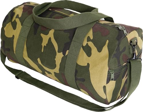 Rothco Sports Gym Shoulder Canvas Sport Shoulder Duffle Bag with Strap 19