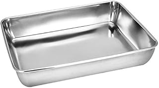 Sheet Pan,Cookie Sheet,Heavy Duty Stainless Steel Baking Pans,Toaster Oven Pan,Jelly Roll Pan,Barbeque Grill