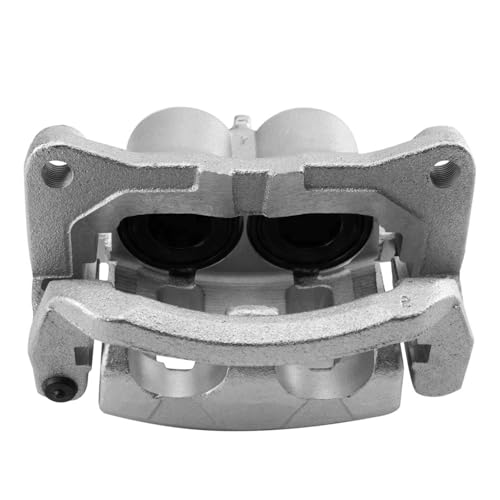Image of Detroit Axle - 2pc Front Brake Calipers for 2017-2022 Ford Edge Lincoln MKX | Continental, Disc Brake Calipers with Brackets 2018 2019 2020 2021 Replacement