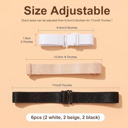 Image of Bra strap holders for slipping, Racerback Converters, stay put strap holder, bra strap clips for the back