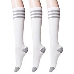 Knee High - Gray, 3 Pairs