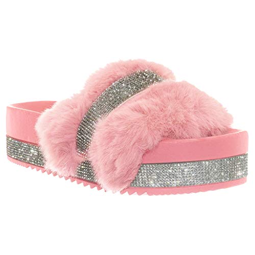 Chaussons longs en peluche femmes : semelle isolante confort extérieur