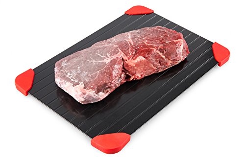 Thawing Plate Meat Defrosting Tray: Rapid Defrost Mat for Frozen Foods - Thaw Food Quickly & Safely