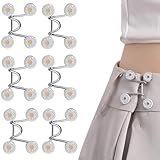 boutons haute couture ancien Matériaux de Haute Qualité et Durabilité :Fabriqués en métal de haute qualité, ces boutons clipsables sont robustes et résistants aux fissures, à la flexion et à la corrosion. Leur texture lisse et douce garantit une longue durée de vie, vous permettant de les utiliser avec confiance sur vos jeans et pantalons. Ces boutons en métal sont conçus pour durer, même avec un usage quotidien.