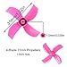 BETAFPV 16pcs 31mm 4-Blade Props Tiny Whoop Propellers with 1.0mm Shaft Removal Tool for Beta65X etc