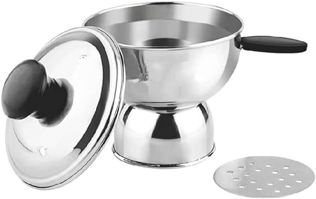 Stainless Steel Chiratta Puttu Maker Use with Pressure Cooker/Puttu Kutti - Puttu Steamer - Puttu Cooker - 300 ML